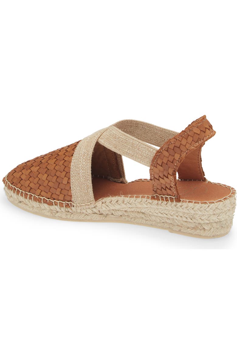 Toni Pons Siracusa Slingback Espadrille Wedge, Alternate, color, Cuiro