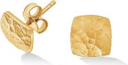 Dower & Hall Small Flat Square Nomad Studs