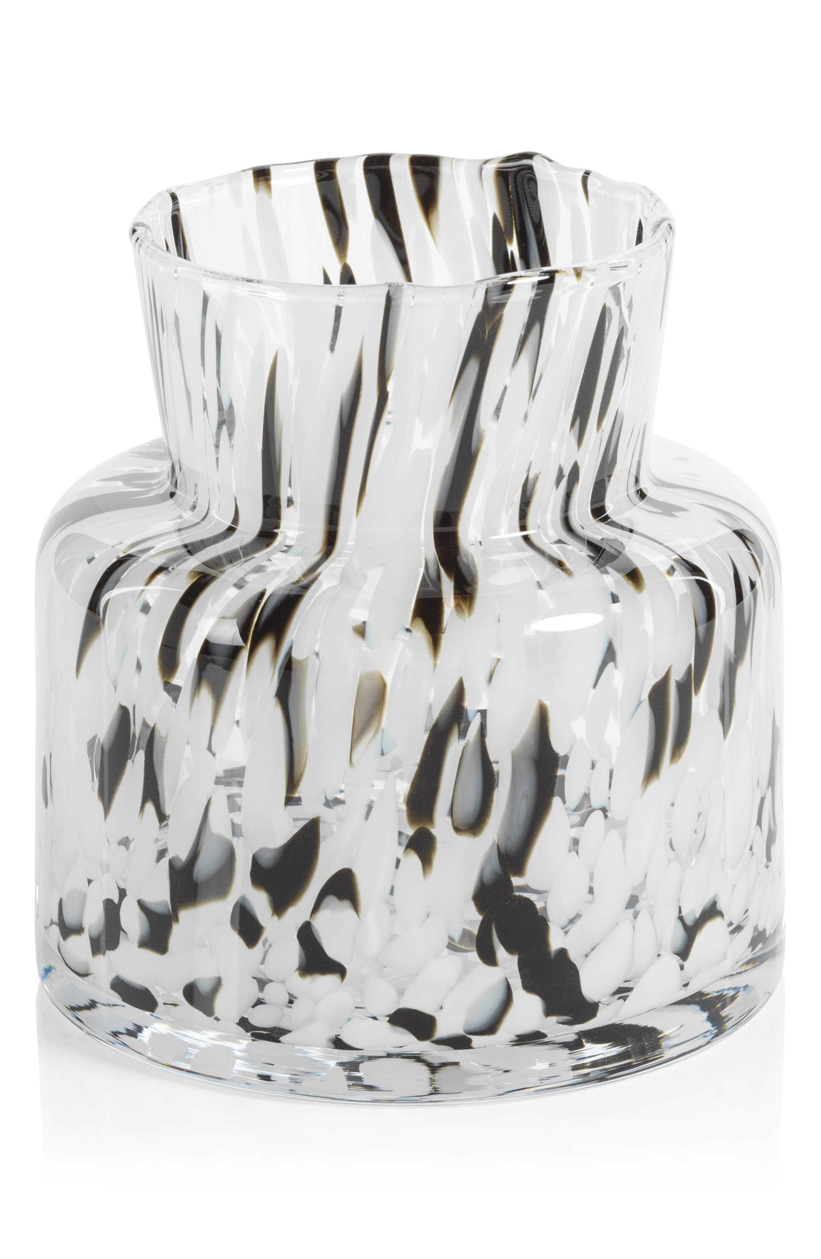 Zodax Bickley Confetti Glass Vase