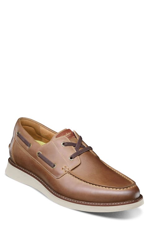 Launch Moc Toe Lace-Up Boat Shoe (Men)
