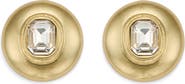 Kurt Geiger London Crystal Button Stud Earrings