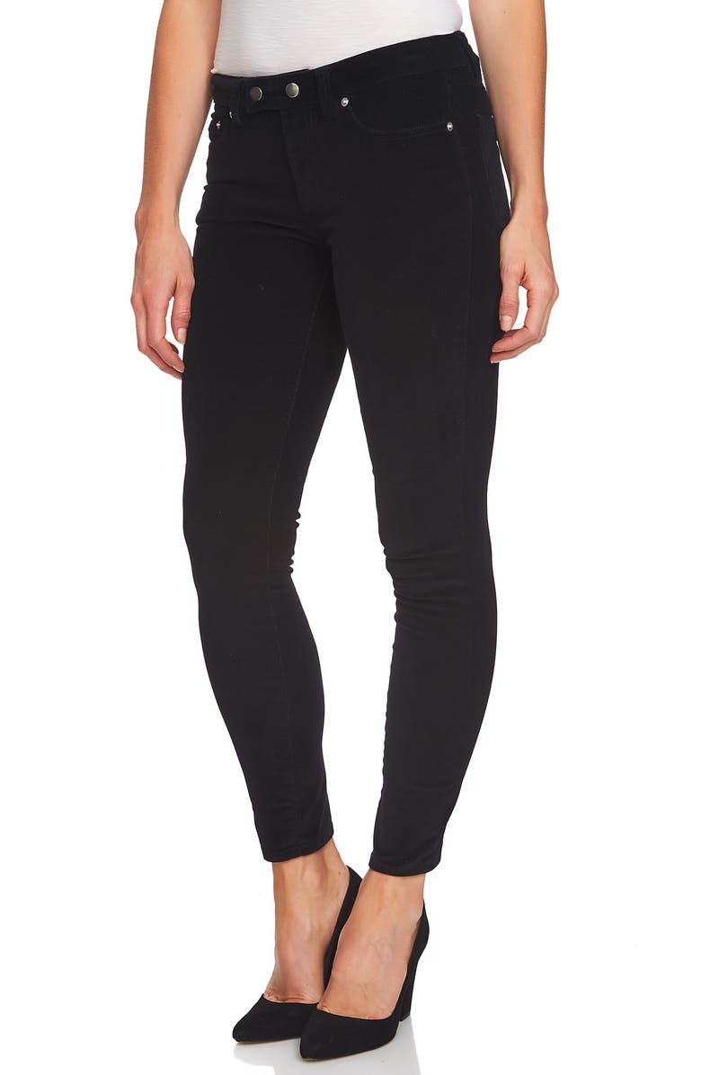 CeCe Skinny Corduroy Pants, Alternate, color, 