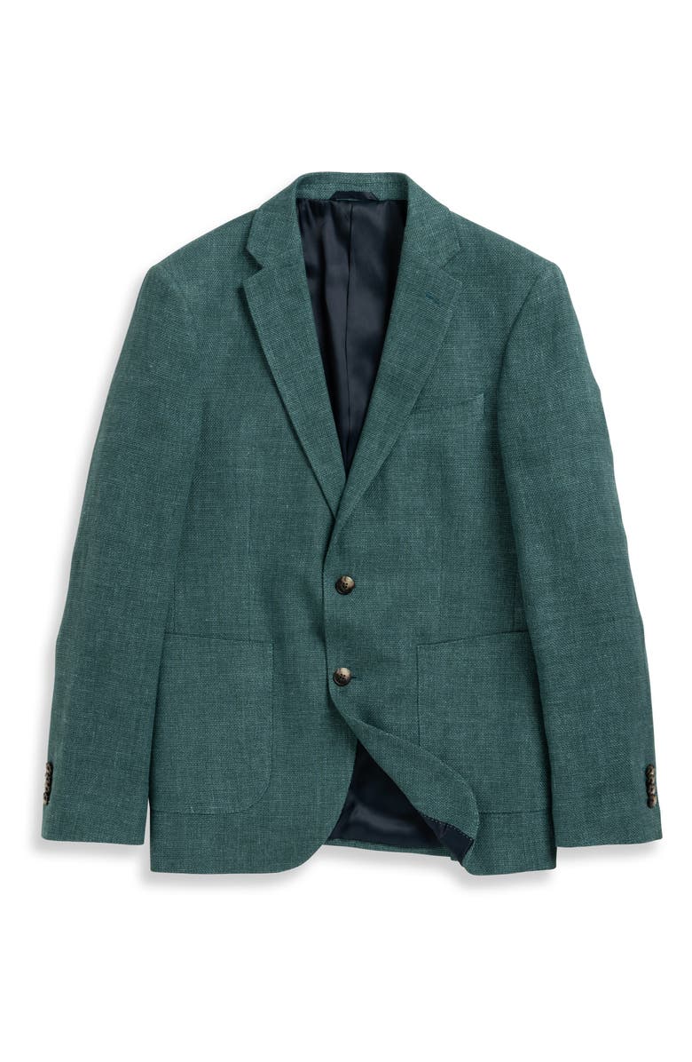 Rodd & Gunn The Cascades Virgin Wool & Linen Sport Coat, Alternate, color, Pine