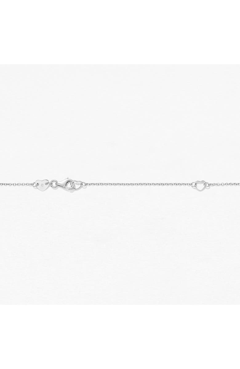 HEARTS ON FIRE Vela Crossover Pendant Necklace, Alternate, color, White Gold/ Diamond