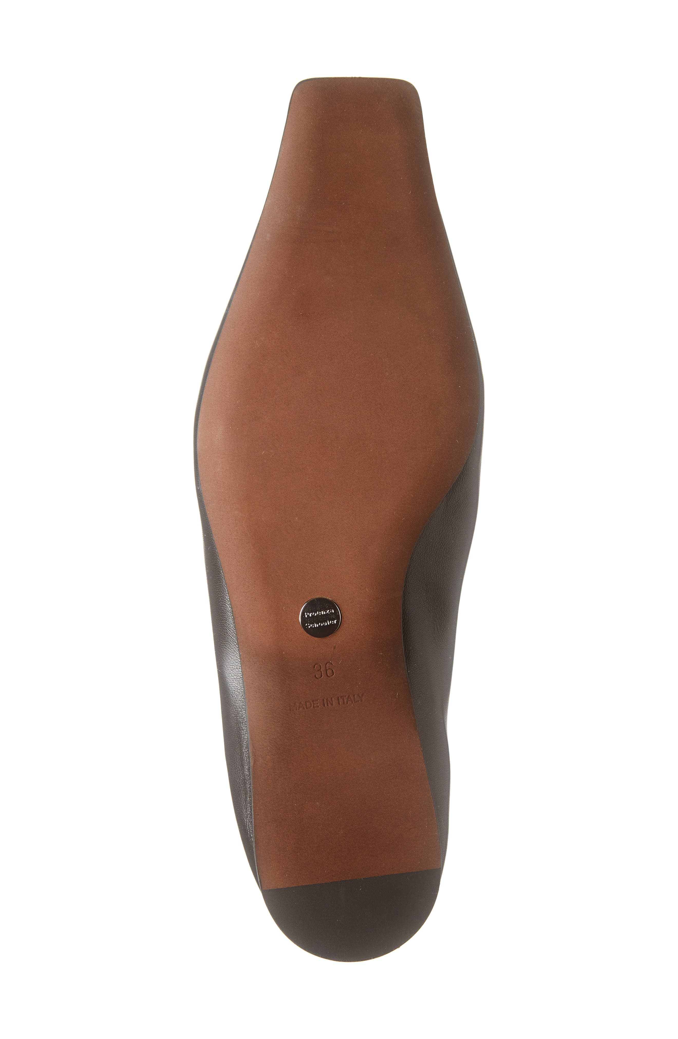 Proenza Schouler Trap Square Toe Flat, Alternate, color, 