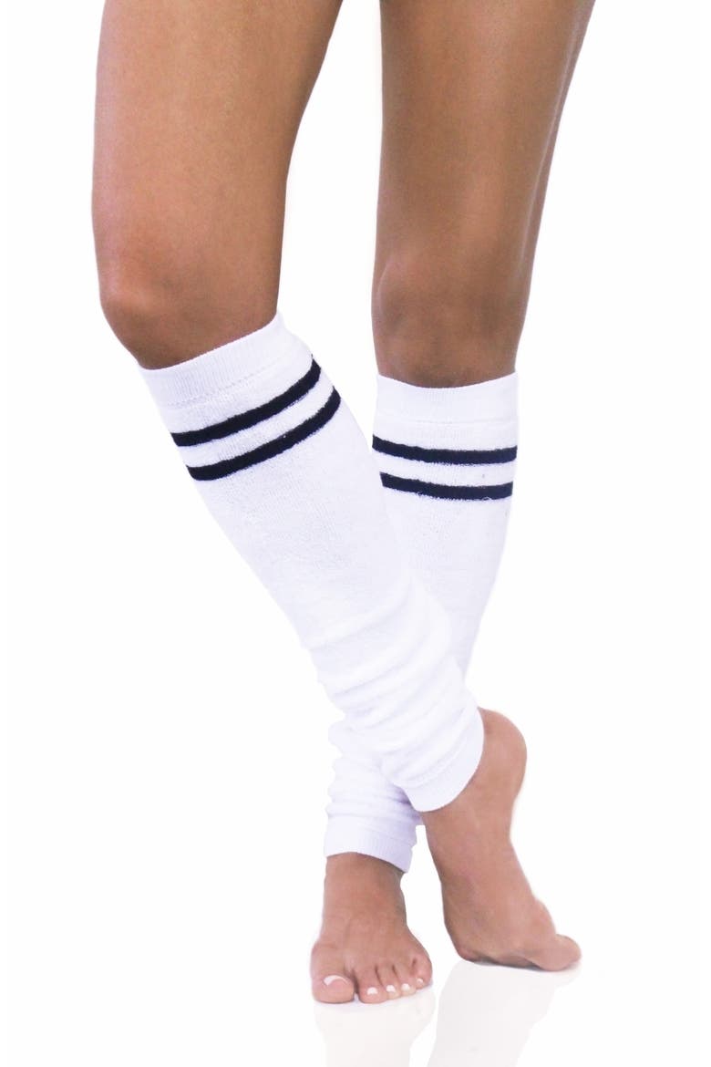 Classic Terry Leg Warmers, Alternate, color, WHITE