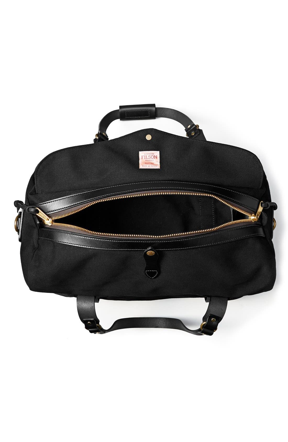 Medium Duffle Bag, Alternate, color, BLACK