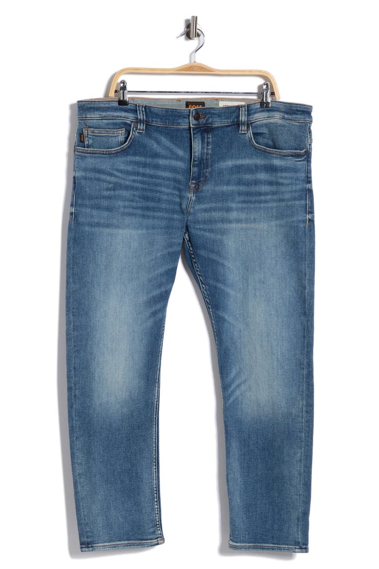 Delaware Slim Fit Jeans, Alternate, color, BRIGHT BLUE