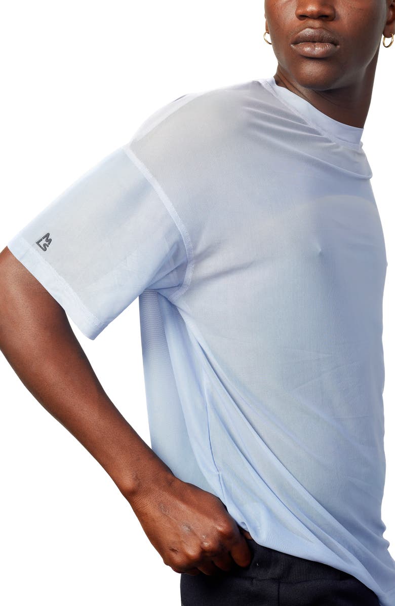 MAGNLENS Eclipse Mesh Boxy T-Shirt, Alternate, color, 