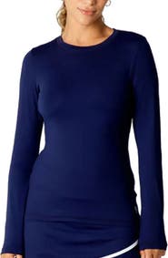 Sofibella UV Colors Womens Long Sleeve Tennis Shirt