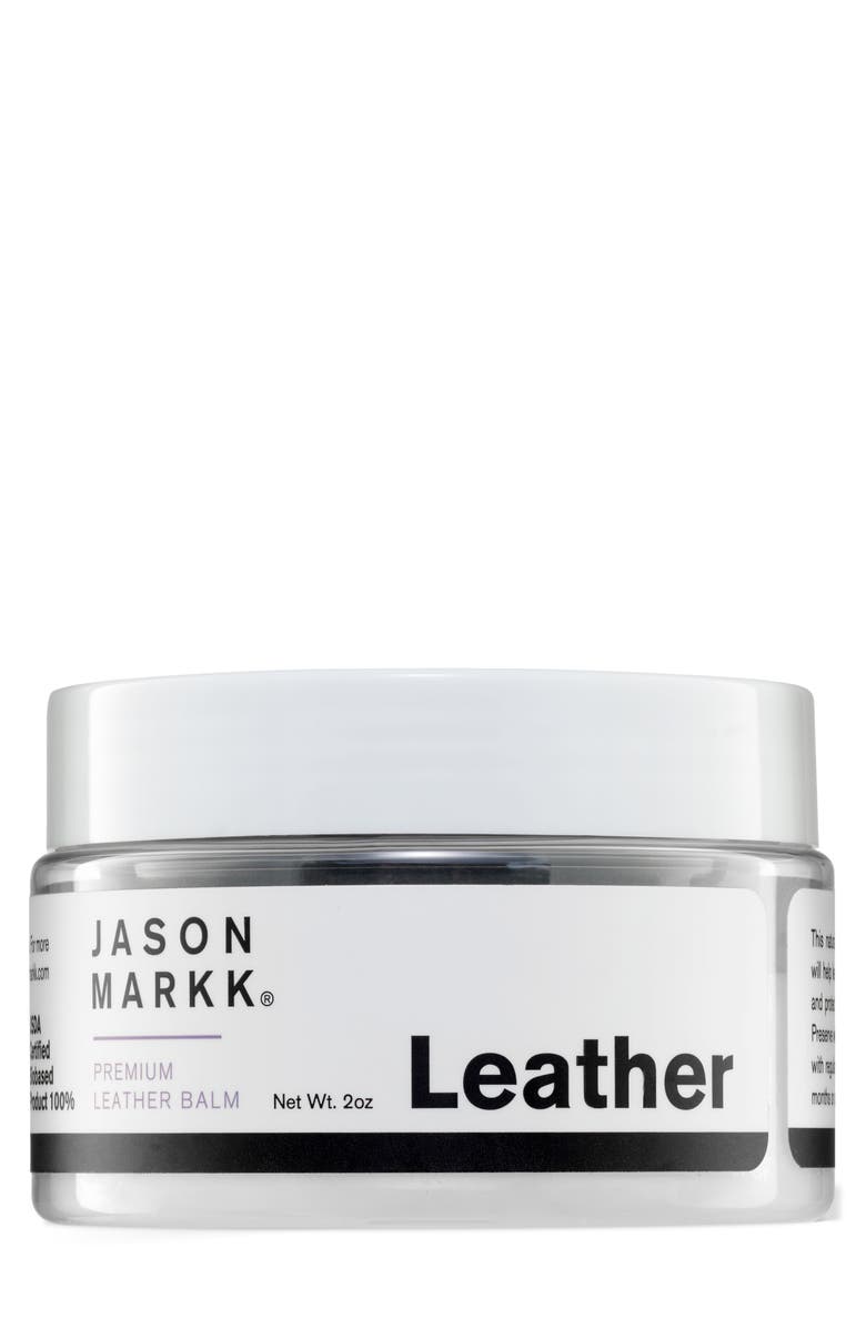 Jason Markk Premium Leather Balm, Main, color, White