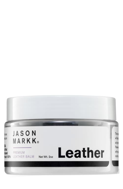 Jason Markk Premium Leather Balm In White