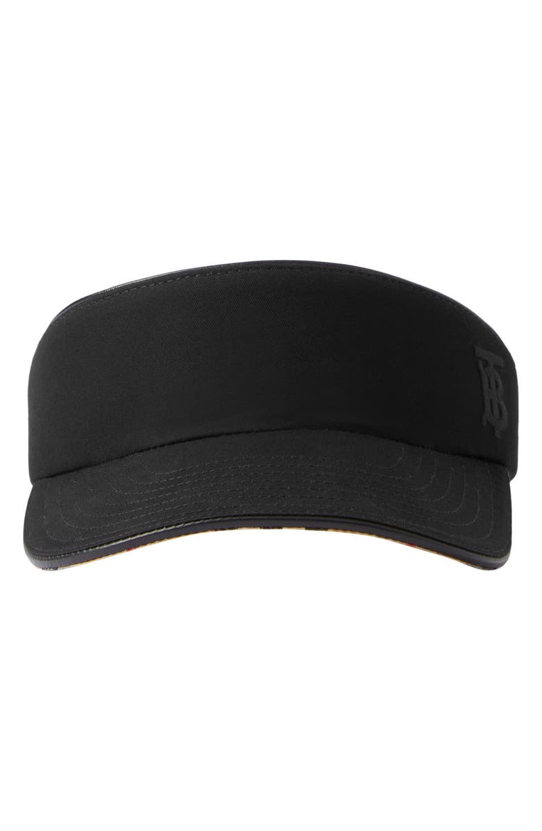 Burberry Heritage Cotton Visor, Main, color,