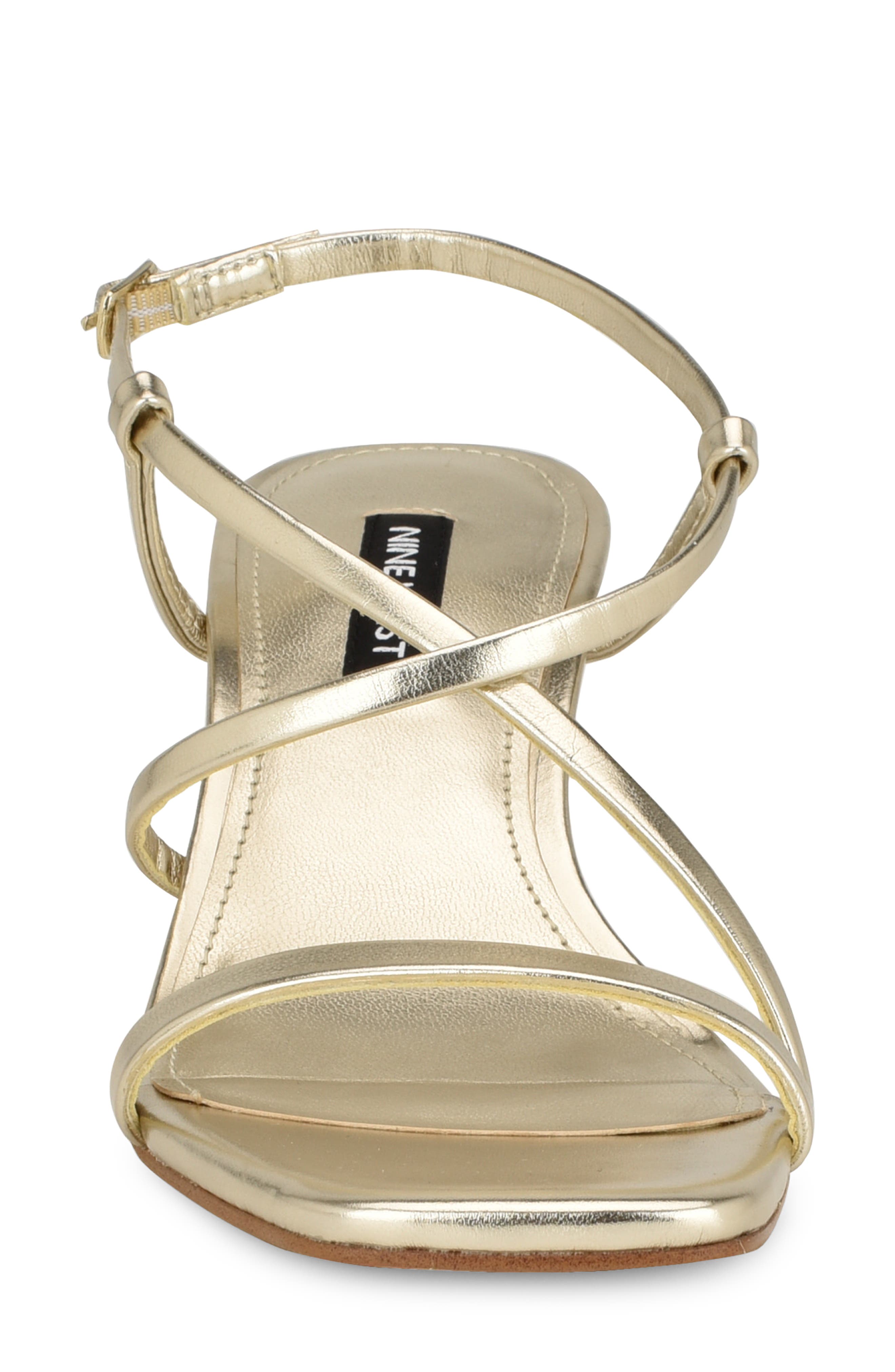 Nine West Haya Slingback Sandal, Alternate, color, Gold