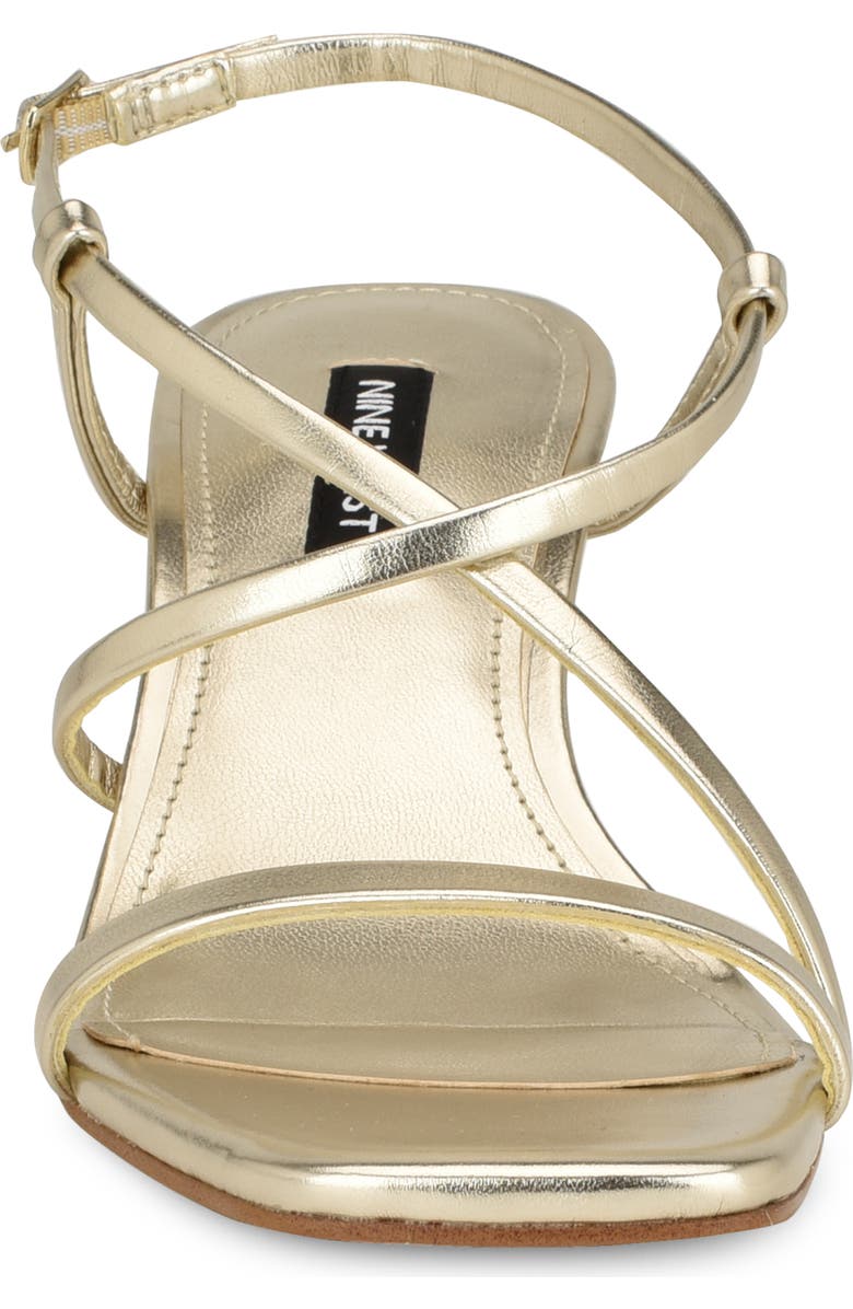Nine West Haya Slingback Sandal, Alternate, color, Gold