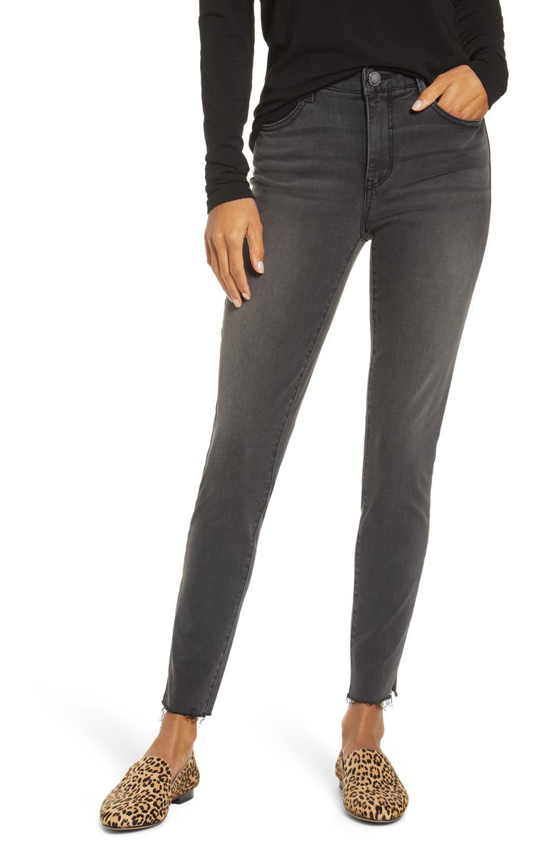 Wit & Wisdom Ab-Solution Raw Hem Skinny Jeans, Main, color, 