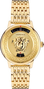 Versace Medusa Icon Bracelet Watch, 38mm