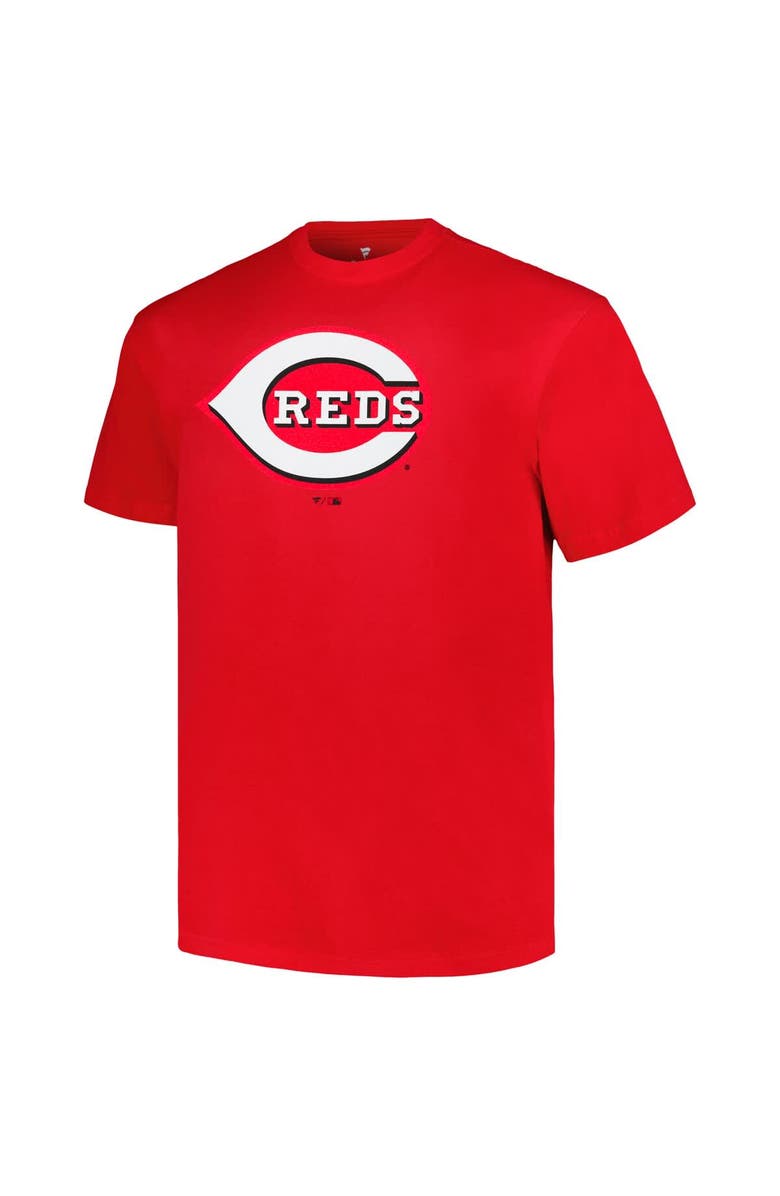 PROFILE Men's Elly De La Cruz Red Cincinnati Reds Big & Tall Name & Number T-Shirt, Alternate, color, Red