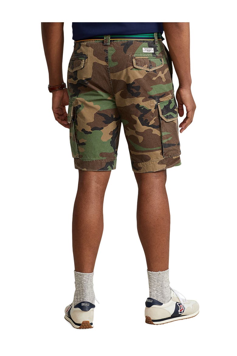 Big & Tall Camo Gellar Cargo Shorts, Alternate, color, SURPLUS CAMO