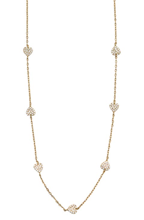 Heart Station Necklace