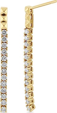 Bony Levy Cleo 18k Gold Diamond Drop Earrings