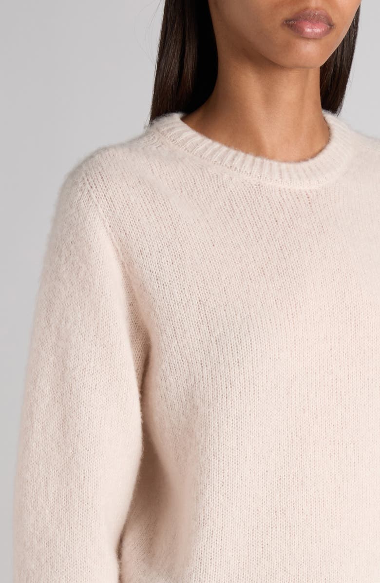 TOM FORD Cashmere & Silk Blend Crewneck Sweater, Alternate, color, Pink Beige