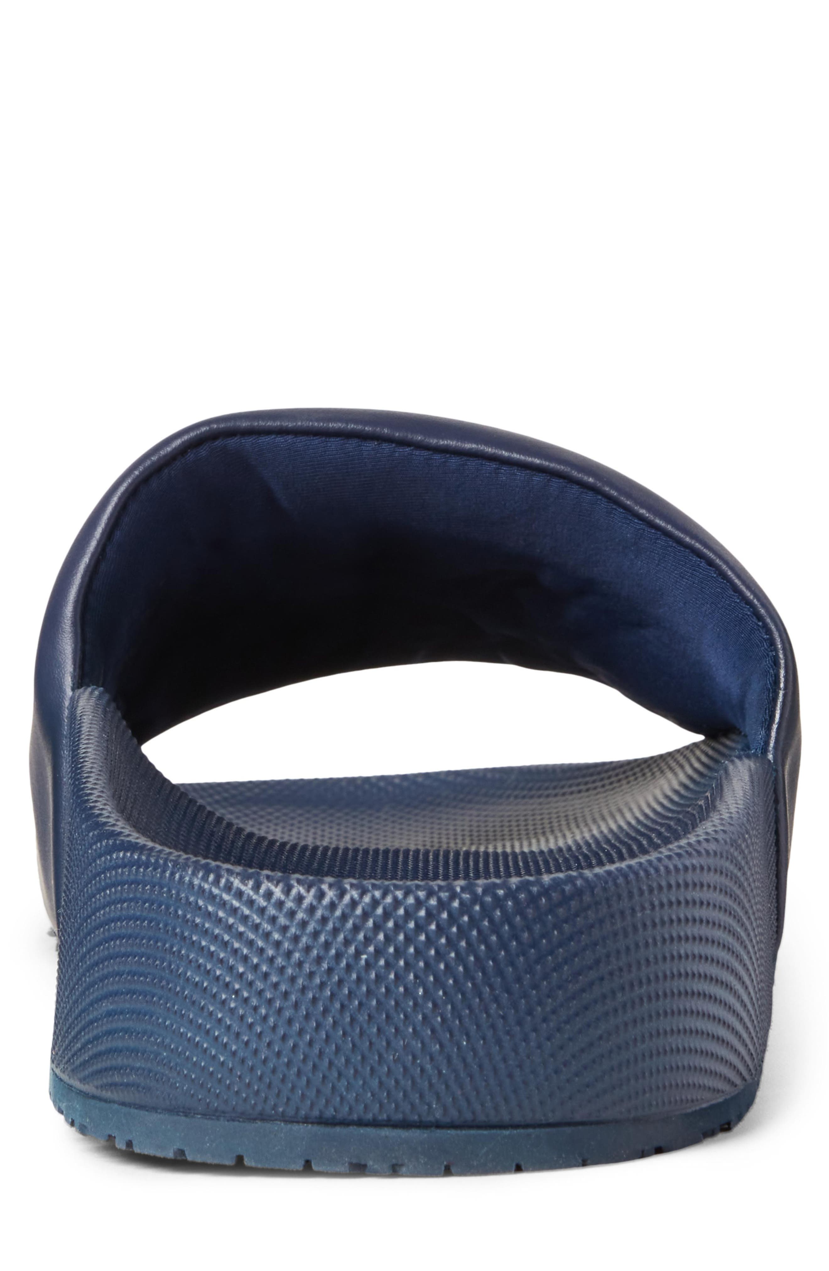 Cayson Slide, Alternate, color, NEWPORT NAVY/ GOLD