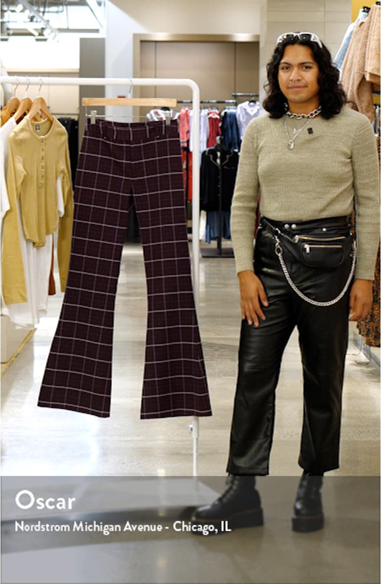 Plaid Bootcut Pants, sales video thumbnail