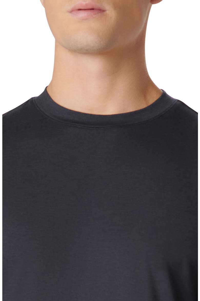 Crewneck Performance T-Shirt, Alternate, color, BLACK