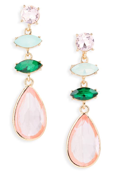Stone Drop Earrings