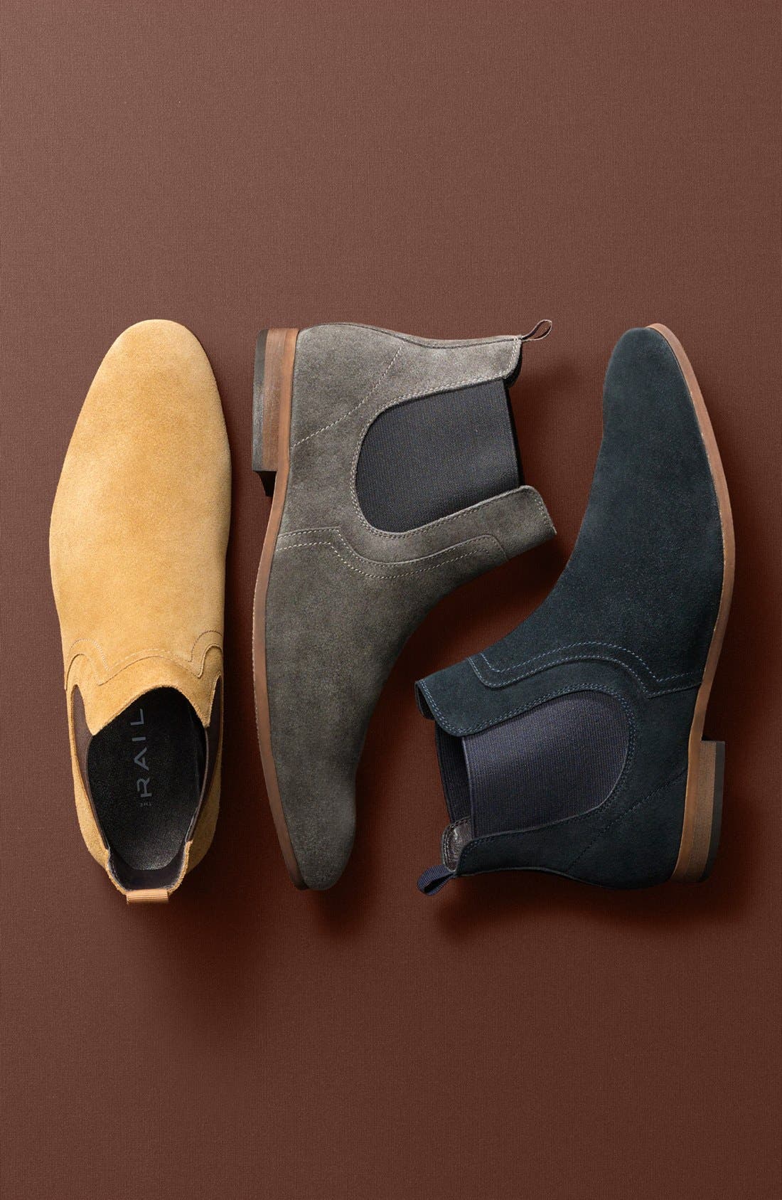 The Rail Brysen Chelsea Boot, Alternate, color, 