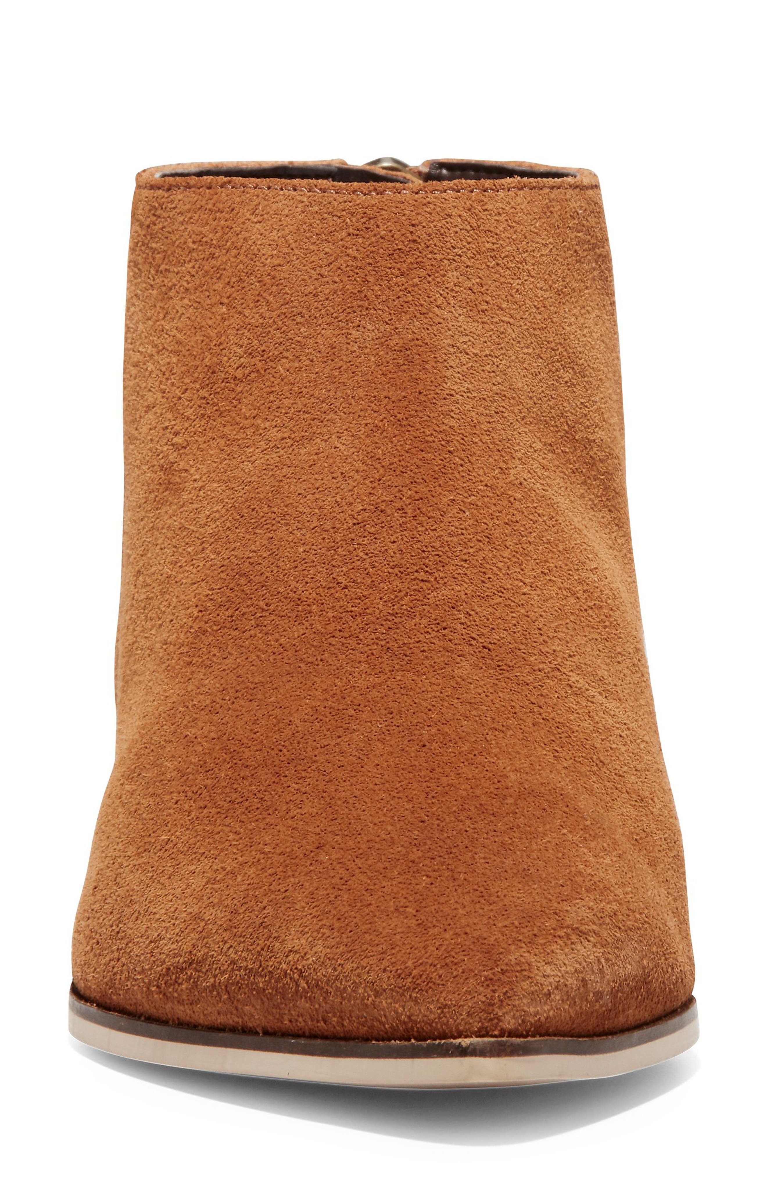 Havana Bootie, Alternate, color, BRITISH TAN SUEDE