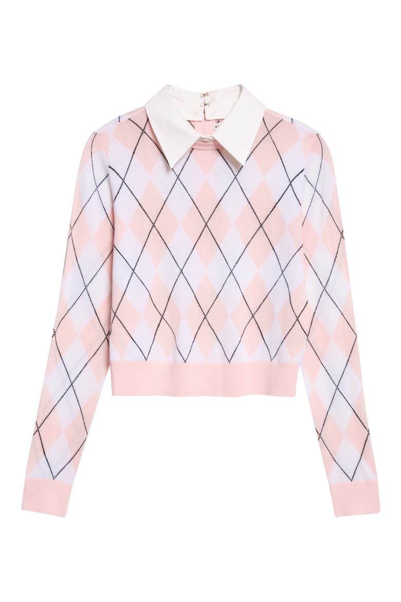 Carolann Argyle Sweater, Alternate, color, BLUSH MULTI