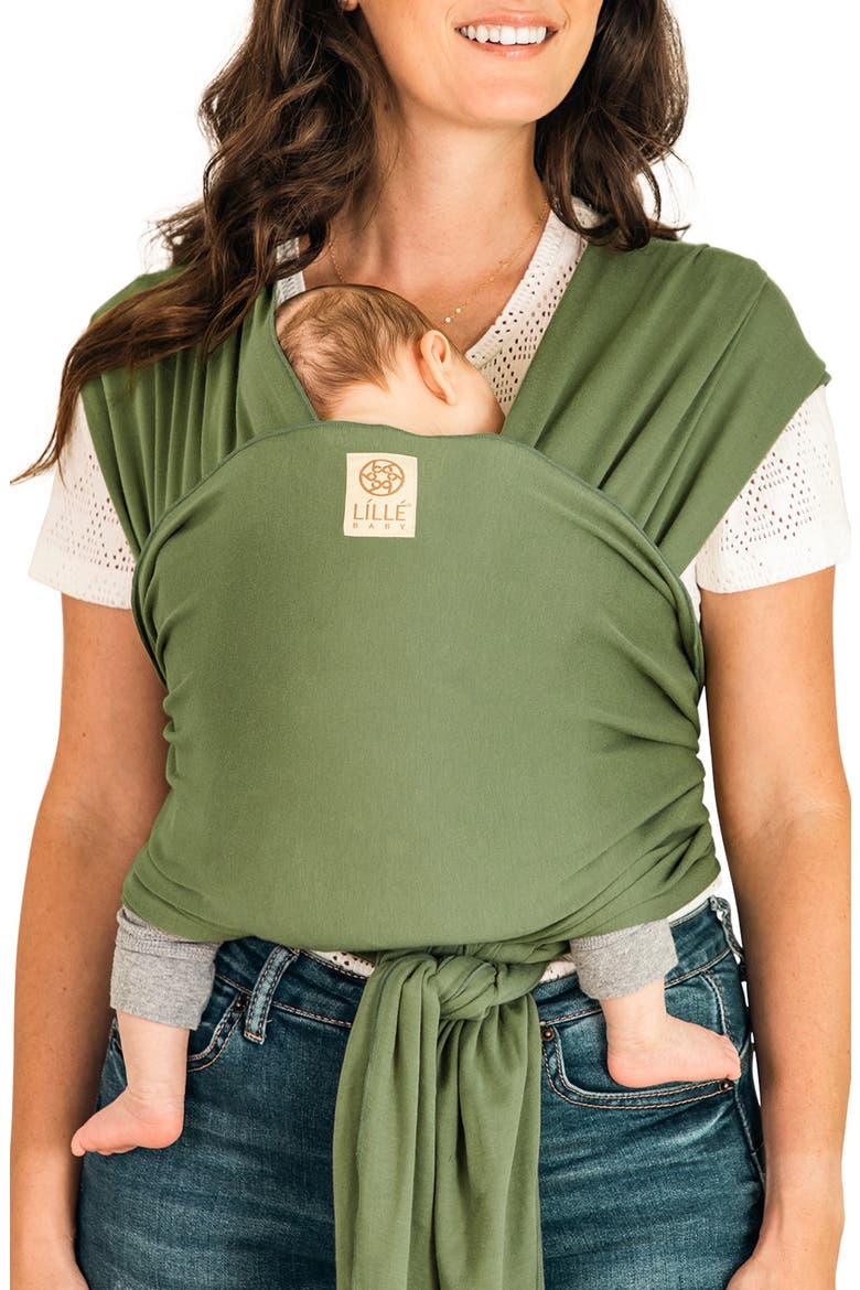 Moss Dragonfly Wrap Baby Carrier, Alternate, color, MOSS