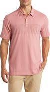TravisMathew Relocation Stripe Stretch Polo