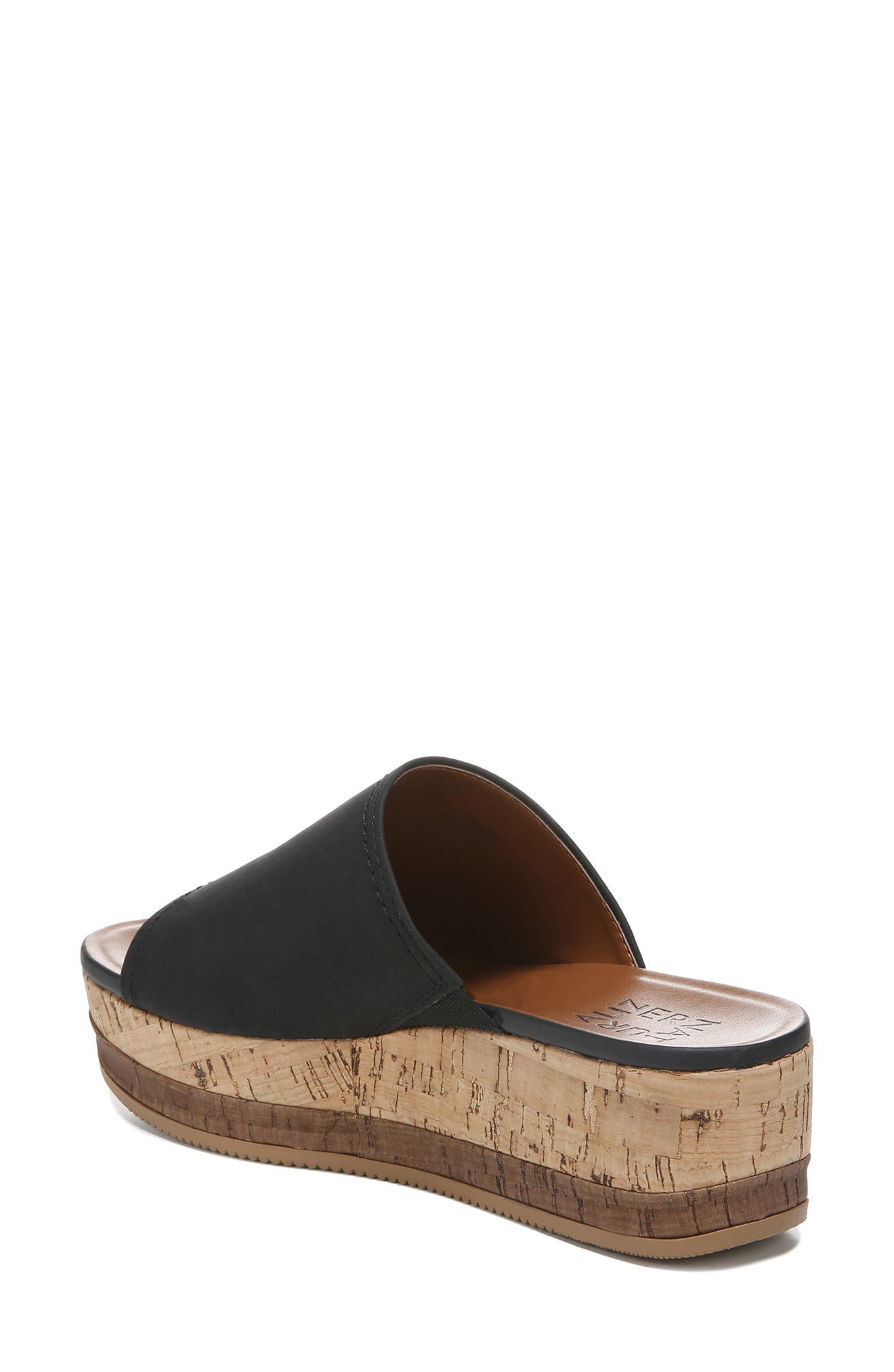 Naturalizer Kirstin Platform Wedge Slide Sandal, Alternate, color, 