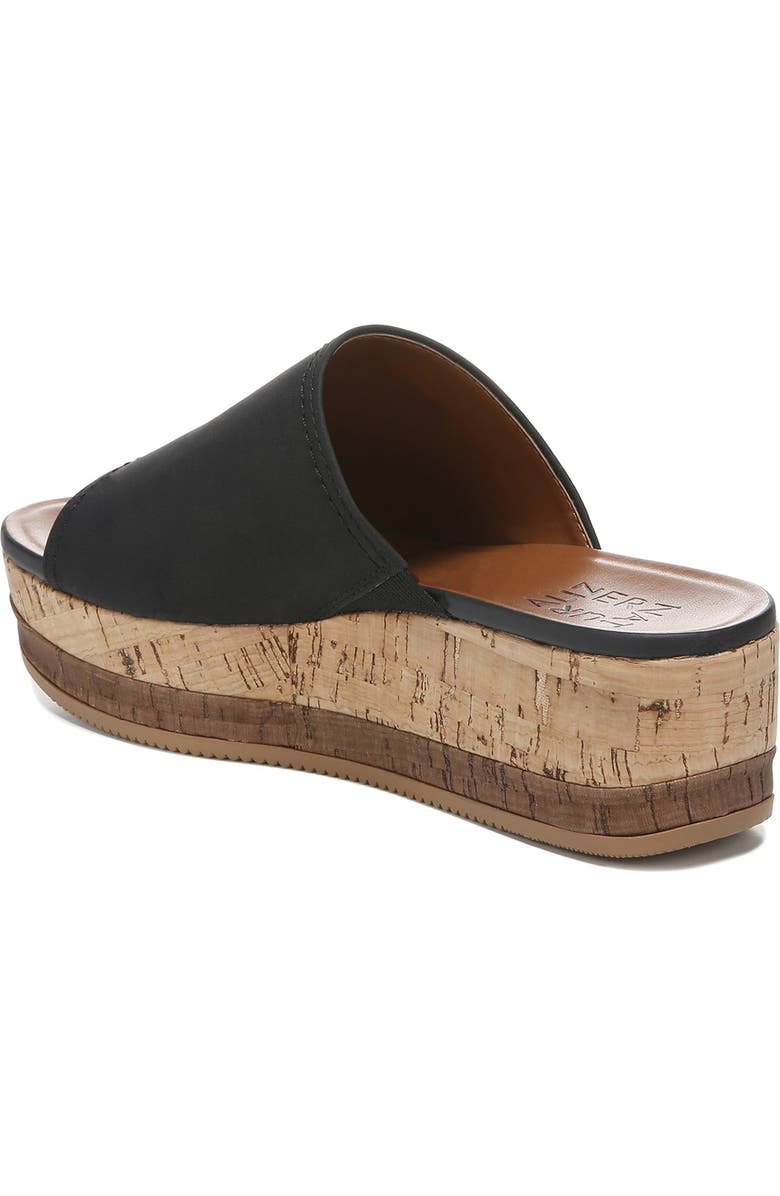 Naturalizer Kirstin Platform Wedge Slide Sandal, Alternate, color,
