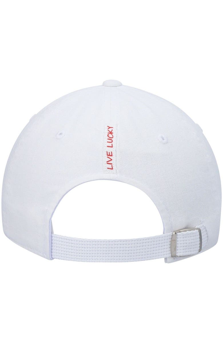 Black Clover Men's White New Mexico Lobos Dream Adjustable Hat, Alternate, color, White