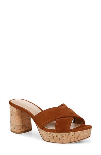 VERONICA BEARD VERONICA BEARD DORY PLATFORM SLIDE SANDAL