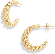 NORDSTROM RACK Coiled Hoop Earrings
