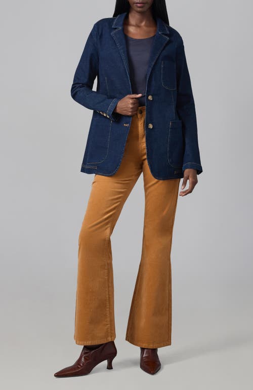 Lola Jeans Alice High Rise Flare Jeans In Brown