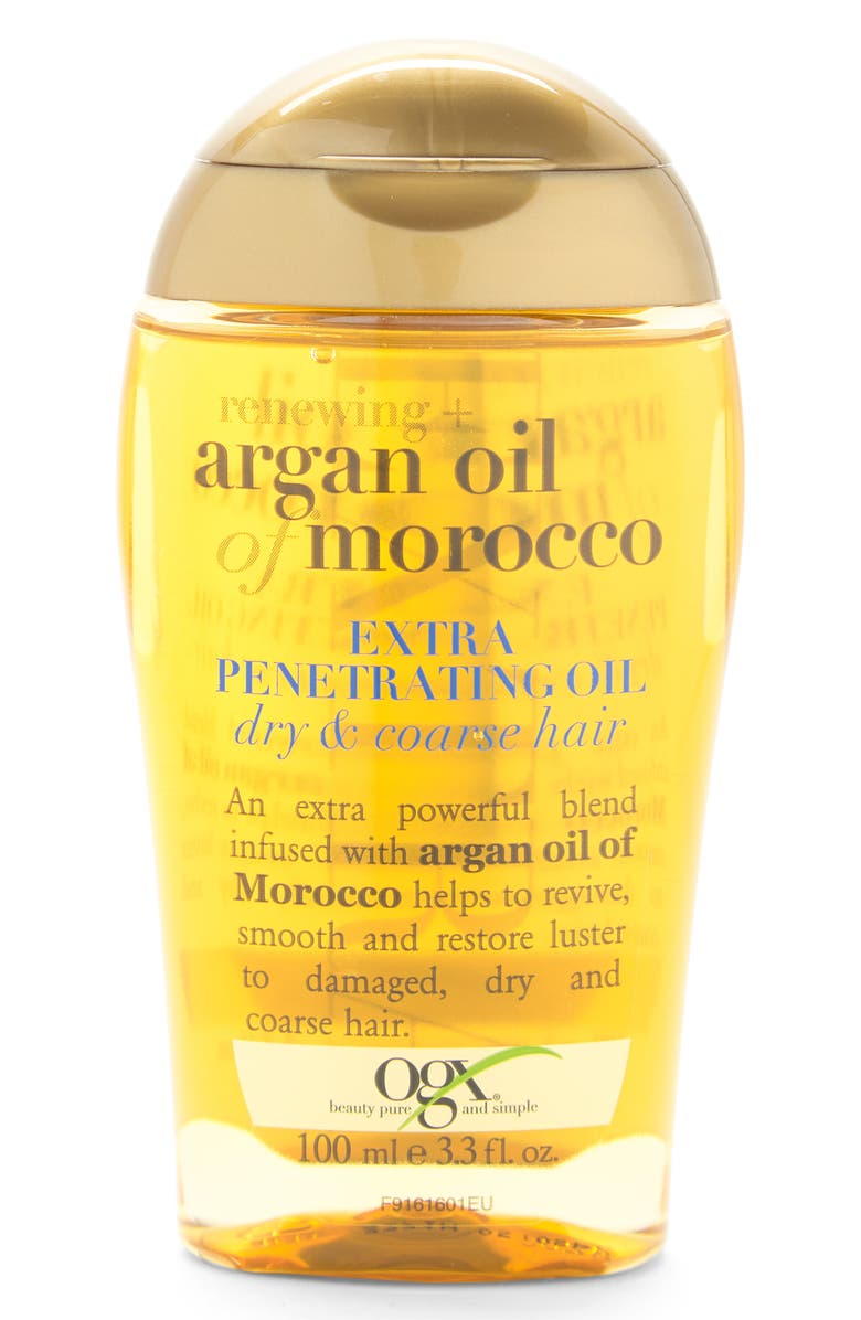 OGX Renewing + Argan Oil of Morocco Extra Penetrating Oil, Main, color, 