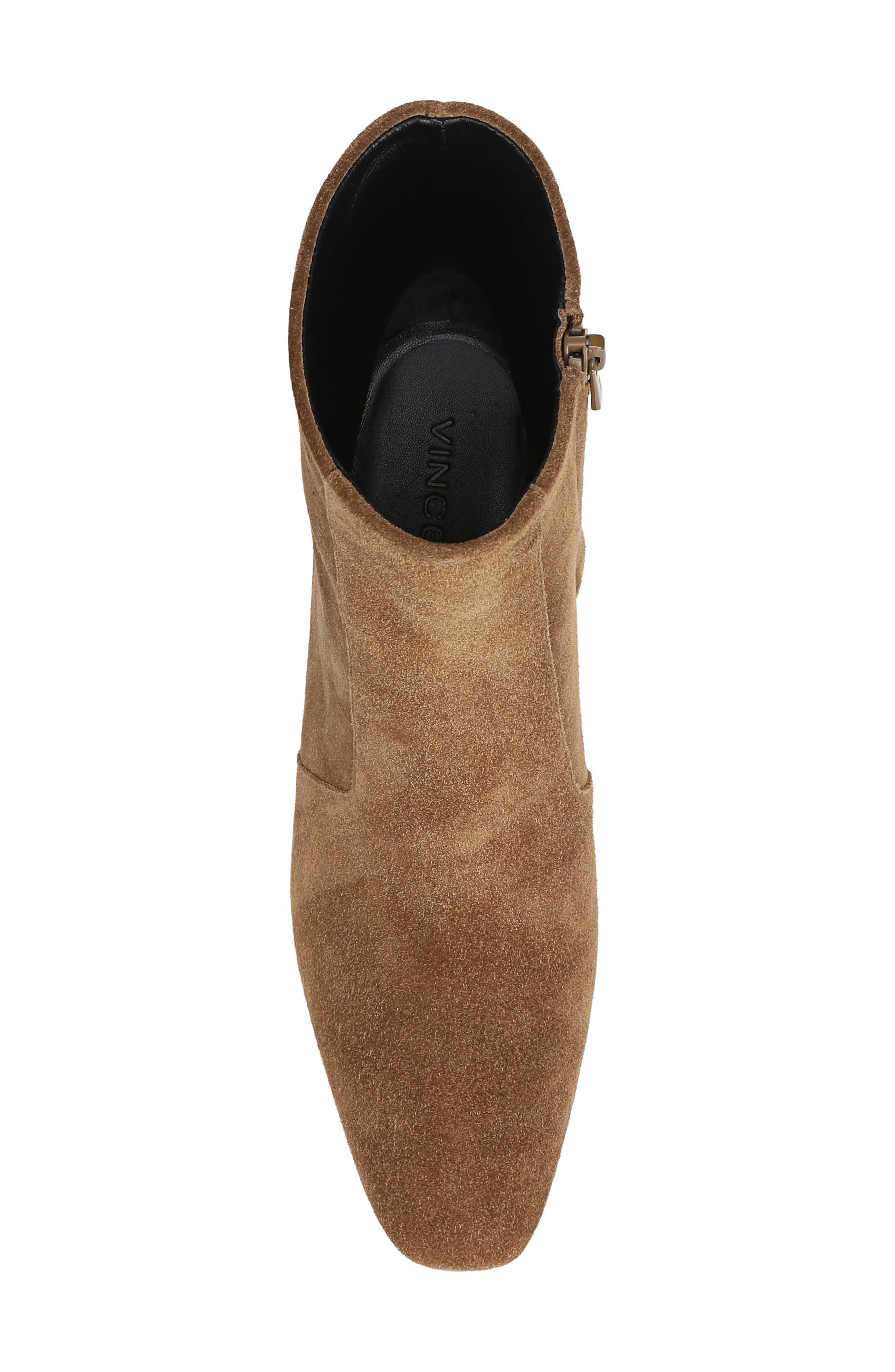 Tegan Leather Bootie, Alternate, color, ELMWOOD SUEDE