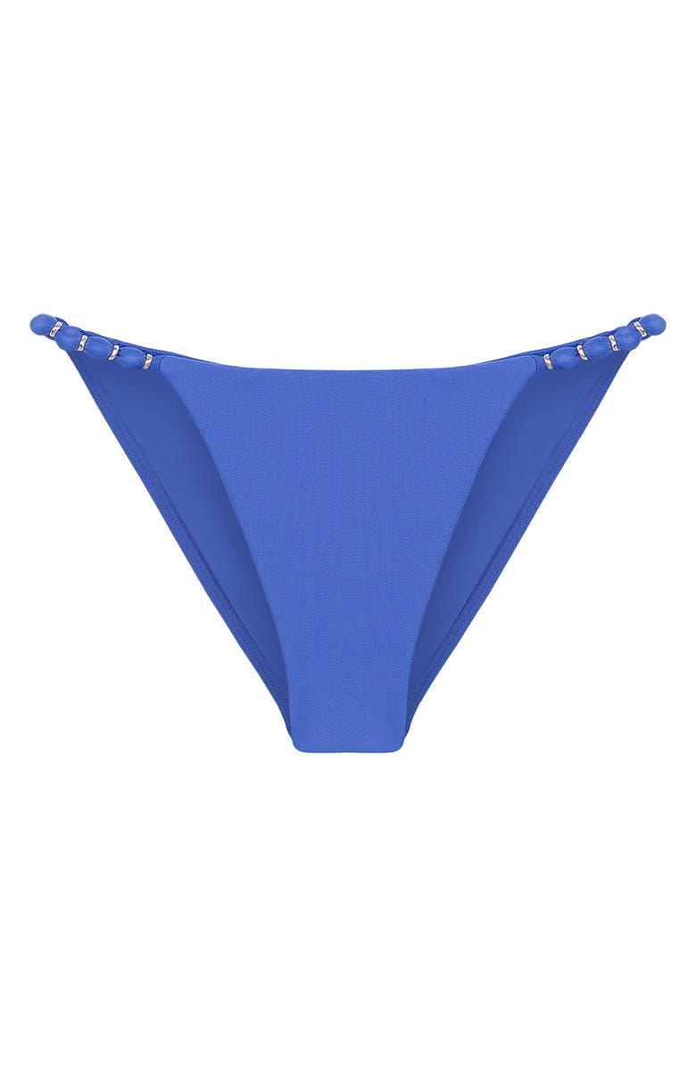ViX Paula Hermanny Beaded & Knot Detail Bikini Bottoms, Alternate, color,