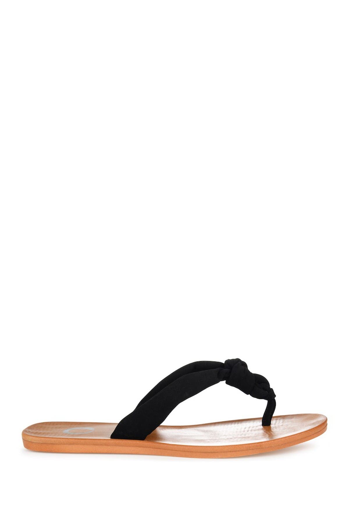 Journee Collection Brindle Thong Sandal, Alternate, color, 