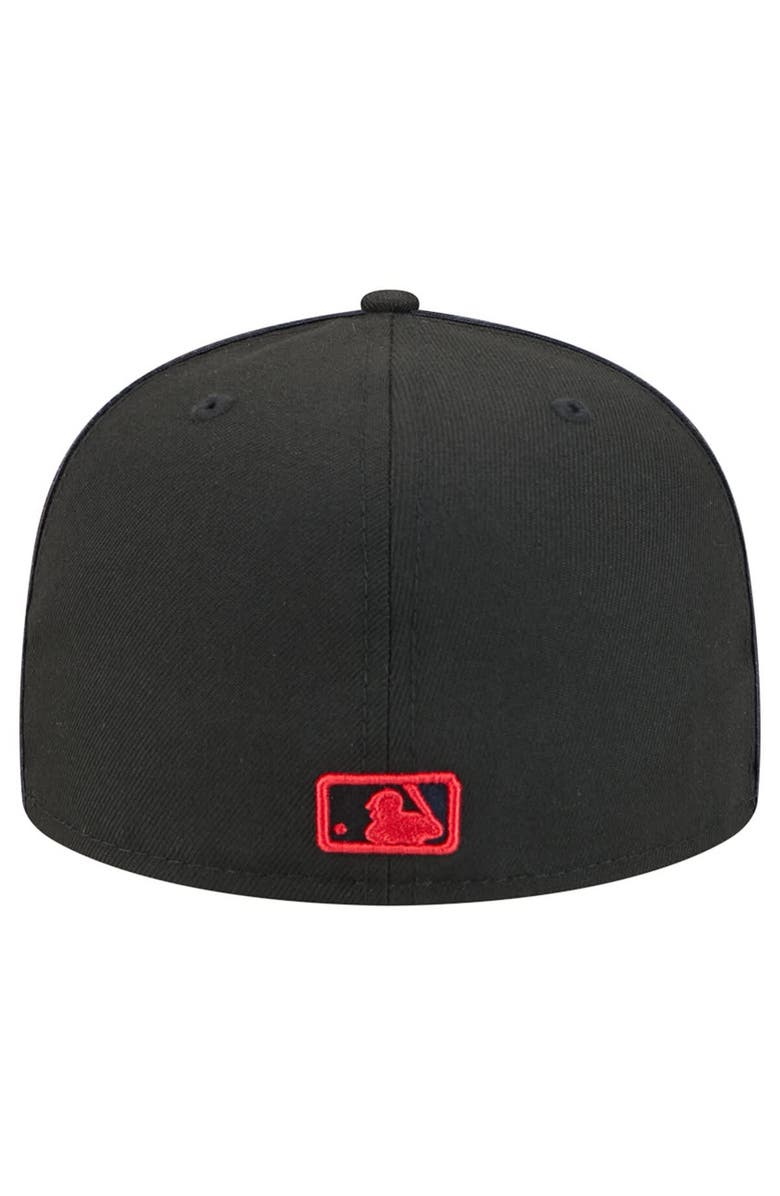 New Era Men's New Era Black St. Louis Cardinals Soutache 59FIFTY Fitted Hat, Alternate, color, Black