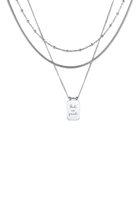 God Is Good - Layered Necklace