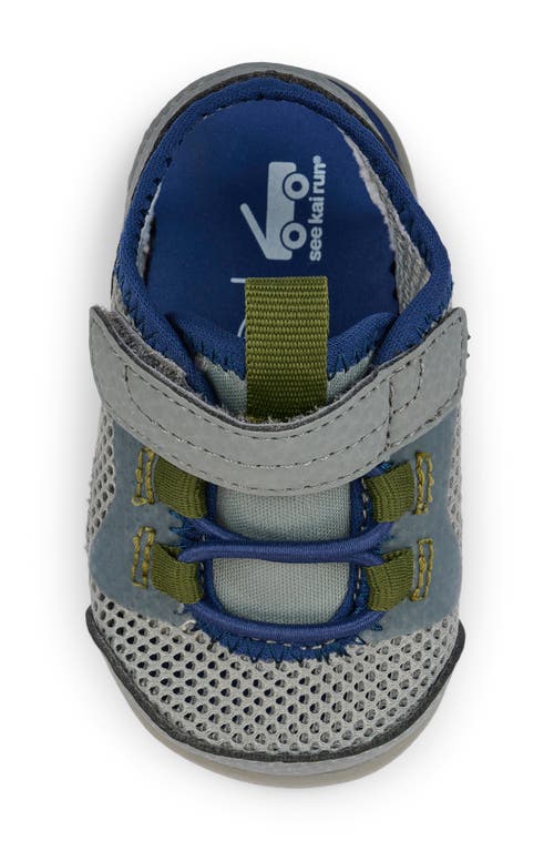 See Kai Run Mini Aven Water Friendly Sandal In Gray
