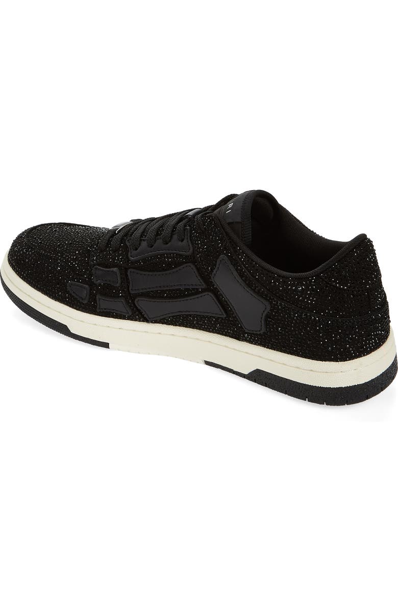 AMIRI Skeleton Crystal Low Top Sneaker, Alternate, color,
