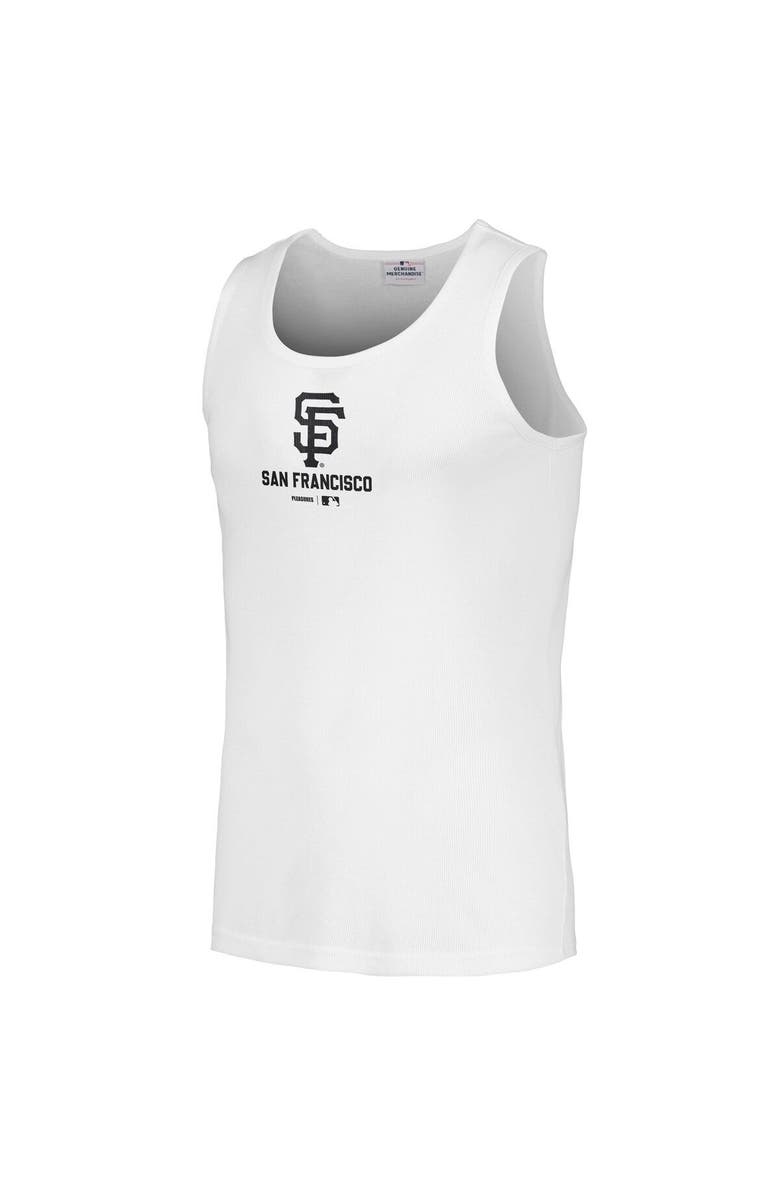 PLEASURES Men's PLEASURES  White San Francisco Giants Two-Pack Tank Top, Alternate, color, 